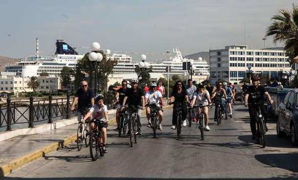  Μαγευτική ποδηλατοβόλτα με θέα τη θάλασσα στον Πειραιά