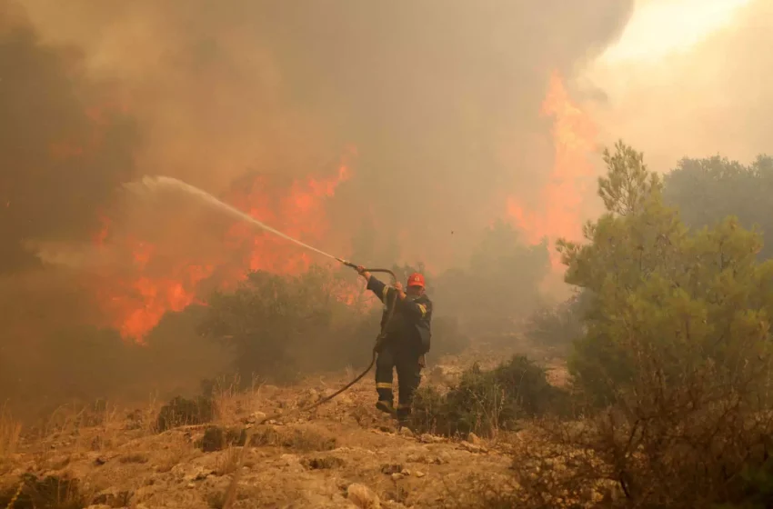  Πολιτική Προστασία: Οι περιοχές με τον υψηλότερο κίνδυνο για φωτιά σήμερα