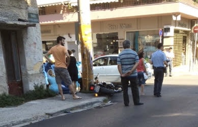   Τροχαίο στη Νίκαια με μοτοσυκλέτα – Εγκατέλειψε το θύμα!